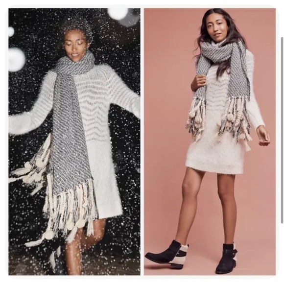 Anthropologie sleeping on snow tunic sweater dress - Picture 2 of 3